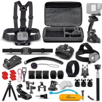 DigiNerds 50 in 1 Action Camera Accessory Kit Compatible with GoPro Hero11-10-9-8-7-6-5, GoPro Max, GoPro Fusi