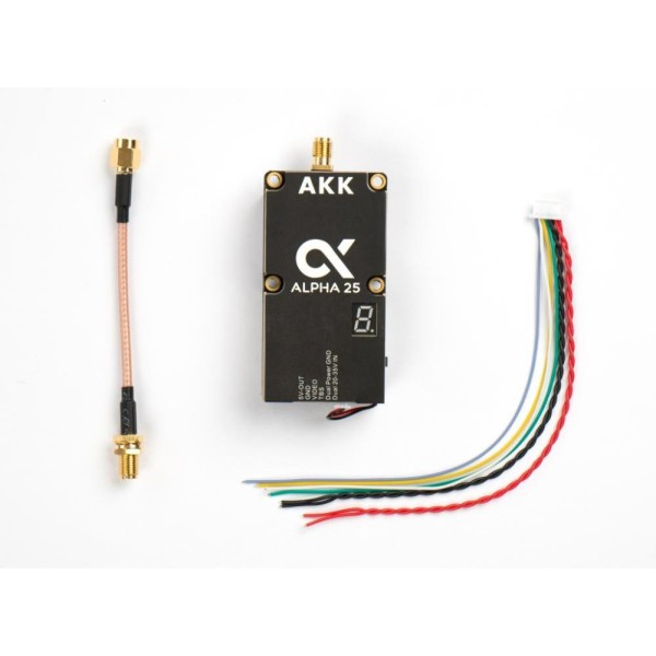 Відеопередавач (VTX) AKK Alpha 25W 4.9G-6G 96CH (A25)