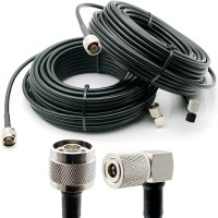 ALIENTECH CG240-QMA-MW-N-M 10 метрів 1 кабель Папа-Мама (Aliantech-CG240-10m)