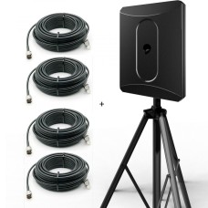 ALIENTECH DEIMOX Signal Booster Range Extender з кабелем RG-8 20 метрів х2 та штативом