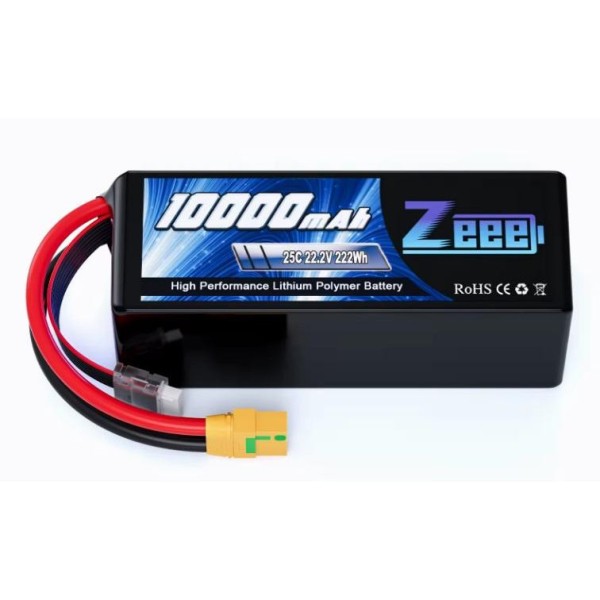 Акумулятор Zeeepower FPV 6S 10000mAh Li-po (ZEEE10000-25-6S)