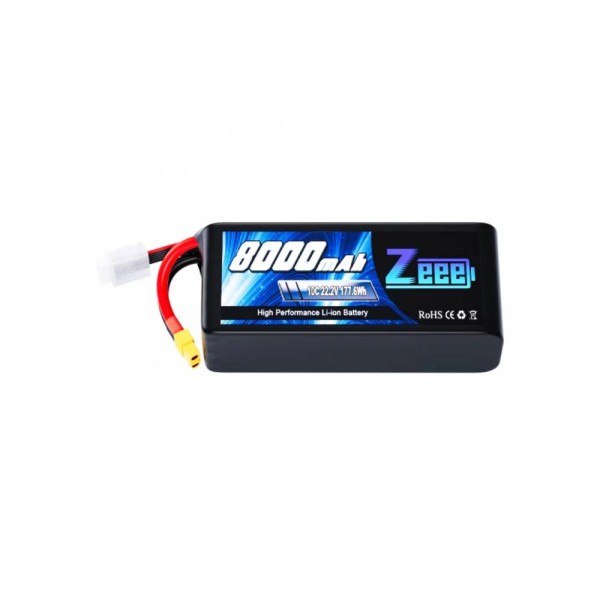 Акумулятор Zeeepower FPV 6S 8000mAh Li-ion (ZEEE8000-10-6S)