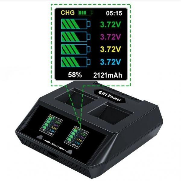Зарядний пристрій GiFi Power Fast Balance Charger 2in1 (HCHG)