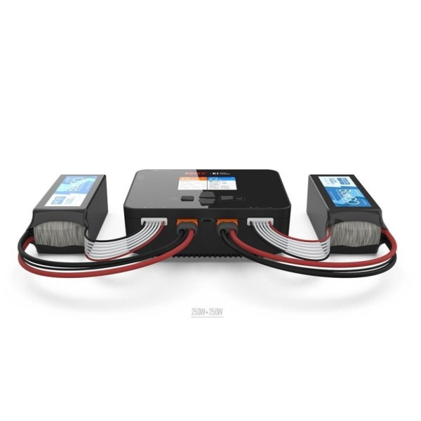 Зарядний пристрій ISDT K1, 1-6S AC 100W DC 2 x 250W 10A (HP015B-K1)