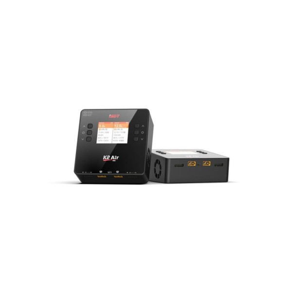 Зарядний пристрій ISDT K2 Air Bluetooth, AC/DC 200W/500Wx2 20A (HP0015.K2A)