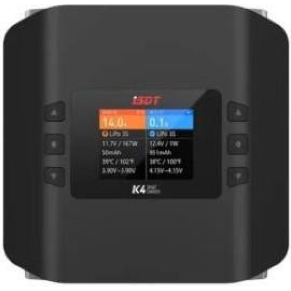 Зарядний пристрій ISDT K4 AC 400W DC 600Wx2 (HP0015.K4)