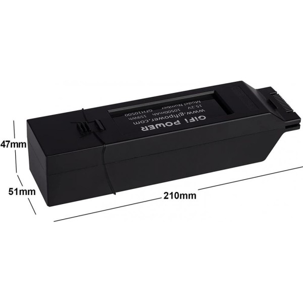 Акумулятор YUNEEC LiPo 15,2 В 10500 мАг GiFi Power для дрону Yuneec Typhoon H3, H520E (H3-10500)