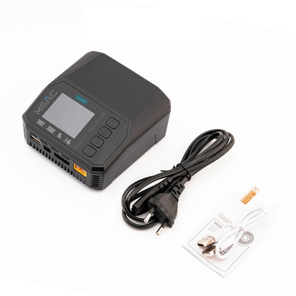 Зарядний пристрій ToolkitRC M6AC AC 100W / DC 300W (TK13800-EU)