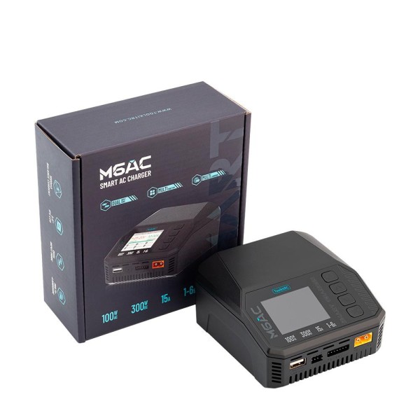 Зарядний пристрій ToolkitRC M6AC AC 100W / DC 300W (TK13800-EU)