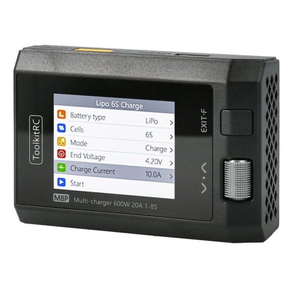 Зарядний пристрій ToolkitRC M8P DC 600W (TK12800-EU)