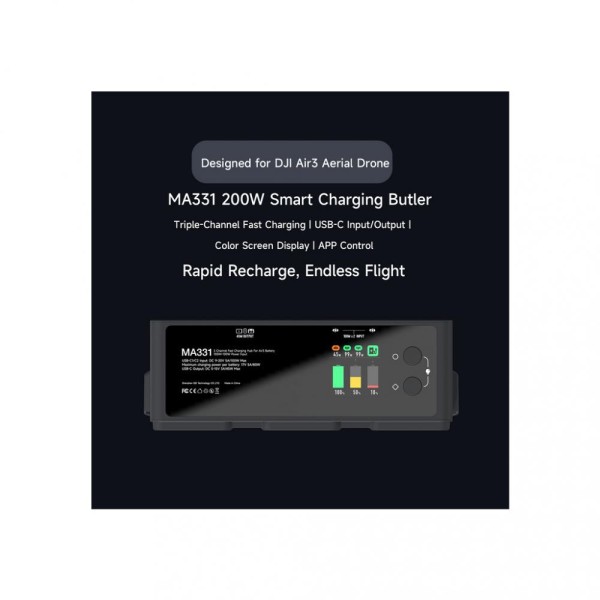 Зарядний пристрій ISDT MA331 Air 3 Series Charging Hub (iSDT-MA331)