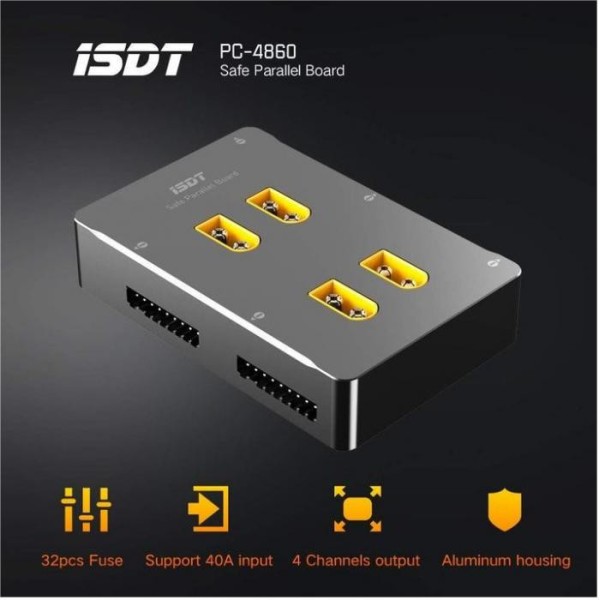 Зарядний пристрій ISDT PC-4860S LiPo Parallel Charging Board (HP0015.0023)