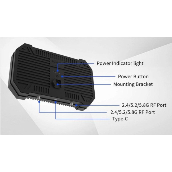 Підсилювач сигналу ACASOM ROC-4 2.4G/5.8G 10Вт (acasom-roc4)