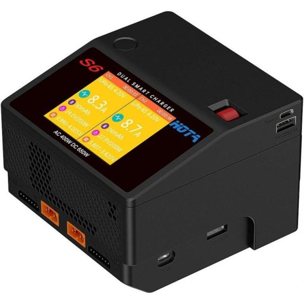 зарядний пристрій HOTA S6 AC 400W / DC 650W (O7-11082)