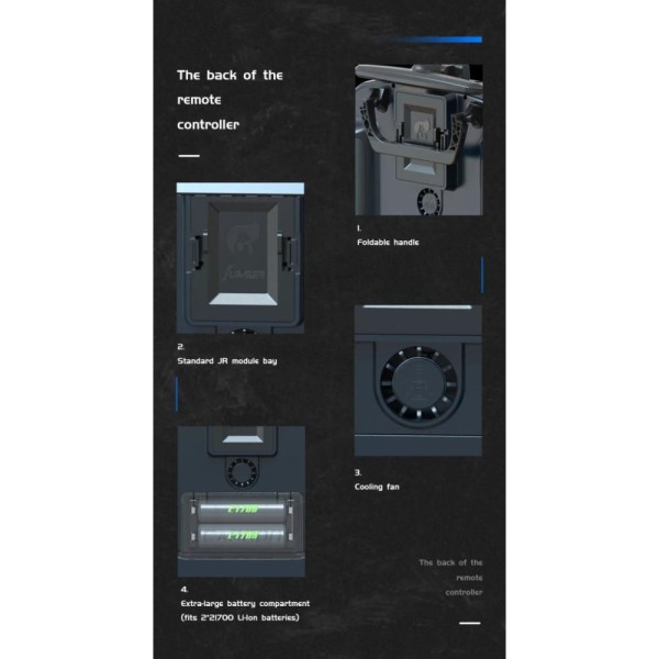 Пульт керування Jumper T14 ELRS 915 HALL (C10097)