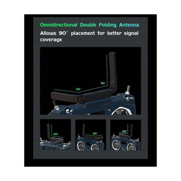 Пульт керування Jumper T20 V2 GEMINI ELRS 2.4G RDC90 (C10119)