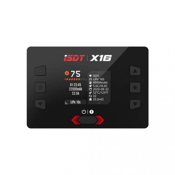 Зарядний пристрій ISDT X16,1100W x 2/20A x 2 Dual Channel (HP0015.X16)