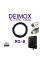 Антенний кабель ALIENTECH Антенный кабель для Alientech DEIMOX N-Type - QMA, 40 м RG-8 (BV-000963)
