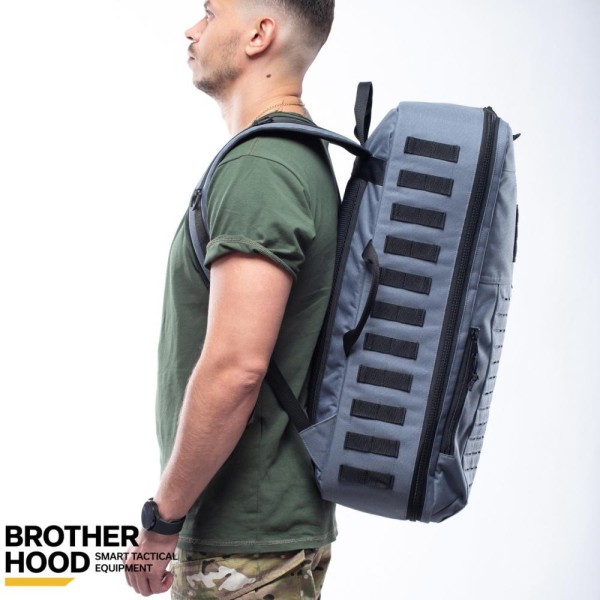 Захисний рюкзак для дронів Brotherhood сірий L (BH-ZRD-01G)