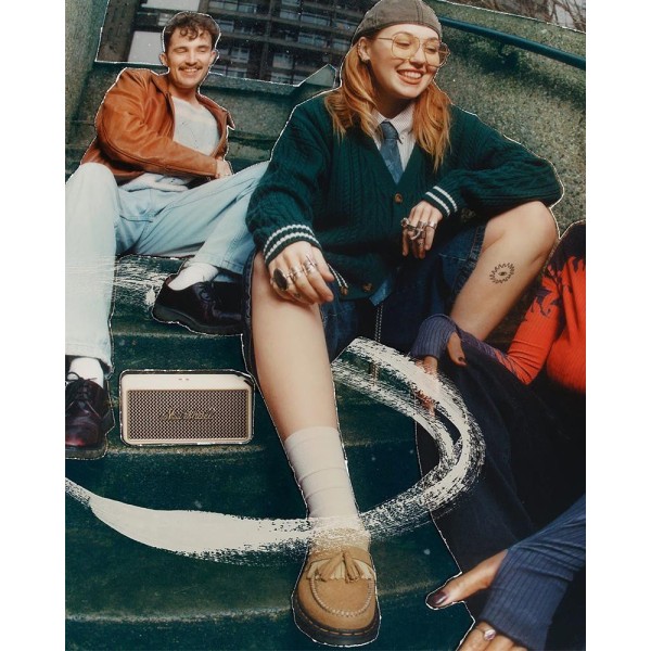 Портативная колонка Marshall Middleton II Cream (1007429)