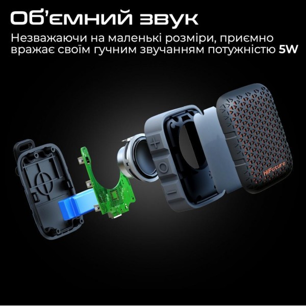 Портативная колонка HiFuture Pocket-S 5W Black (pocket-s.black)