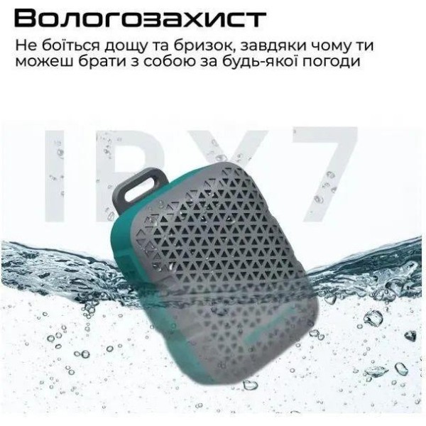 Портативная колонка HiFuture Pocket-S 5W Grey-Blue (pocket-s.greyblue)