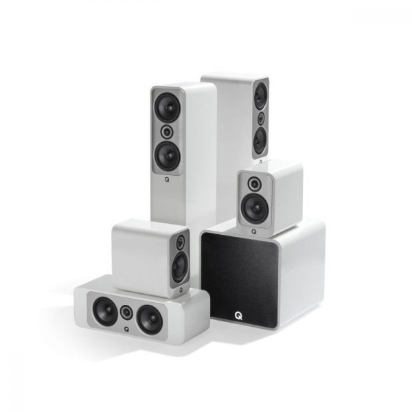 Колонки для домашнего кинотеатра Q Acoustics Q CONCEPT 50 5.1 CINEMA PACK Gloss White