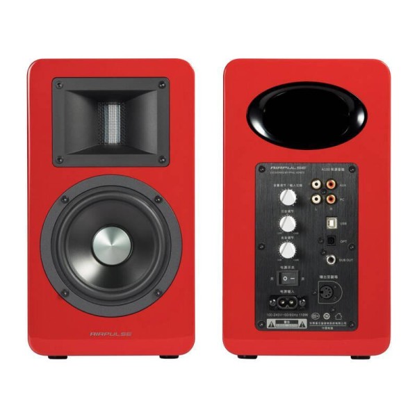 Мультимедійна акустика AirPulse A100 Red