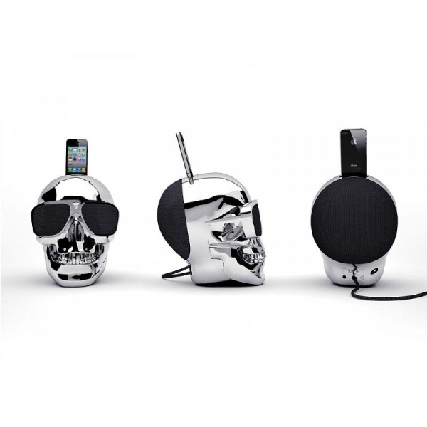 Моноблочна акустична система Jarre AEROSKULL HD CHROME SILVER