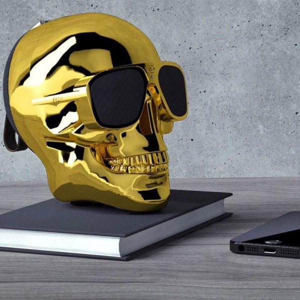 Портативна колонка Jarre AeroSkull XS+ Chrome Gold