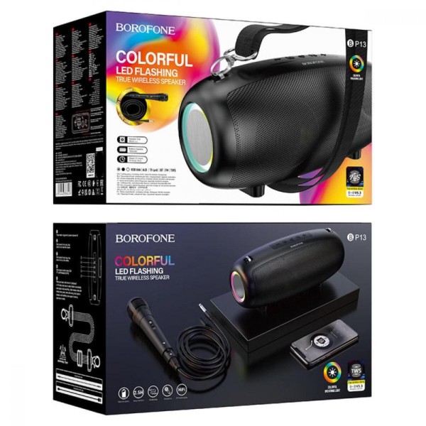Портативна колонка Borofone BP13 Black