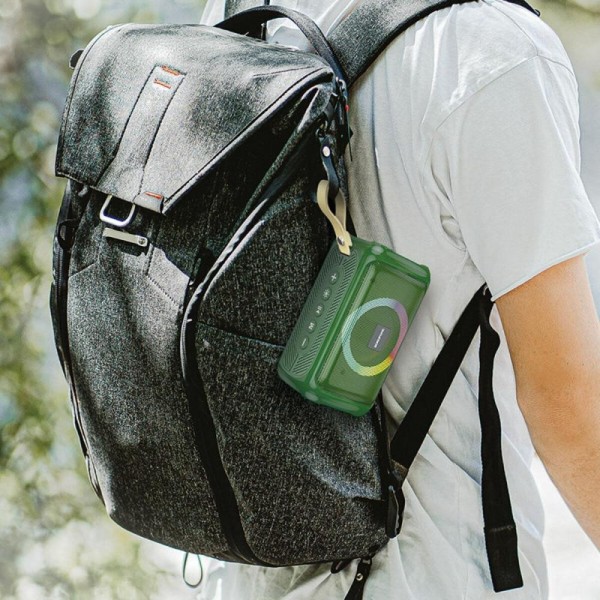 Портативна колонка Borofone BR17 Dark Green