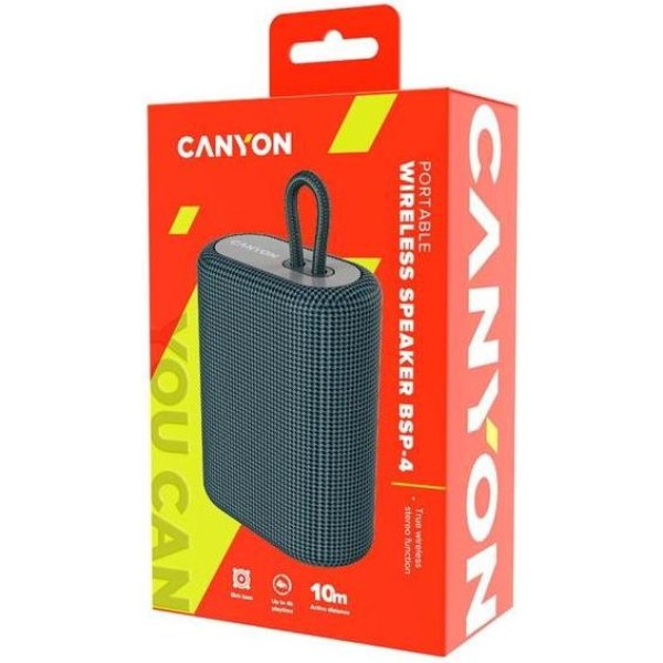 Портативна колонка Canyon BSP-4 Grey (CNE-CBTSP4DG)