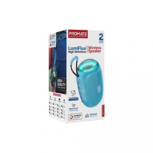 Портативна колонка Promate Capsule Blue