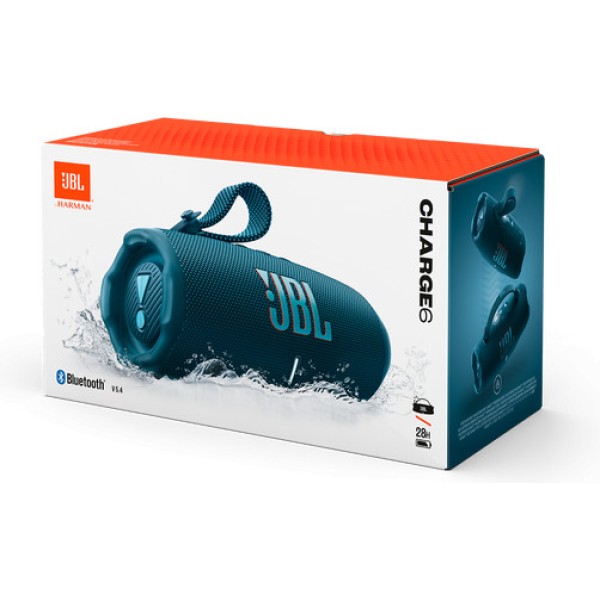 Портативна колонка JBL Charge 6 Blue (JBLCHARGE6BLU)