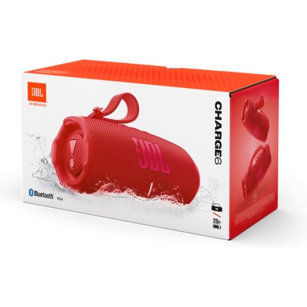 Портативна колонка JBL Charge 6 Red (JBLCHARGE6RED)