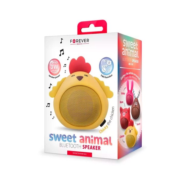 Портативна колонка Forever Chicken Chicky ABS-100 (GSM041673)