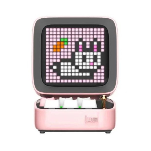 Портативна колонка Divoom Ditoo Pink
