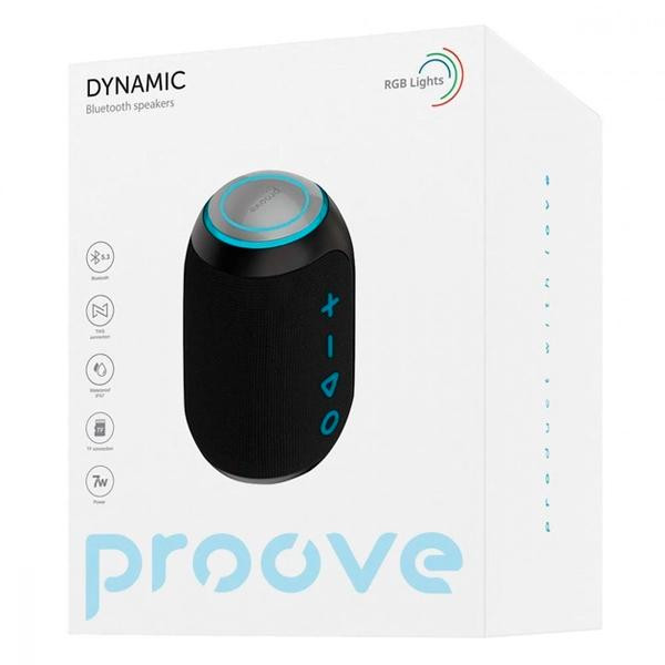 Портативна колонка Proove Dynamic Black (PDDY070010001)