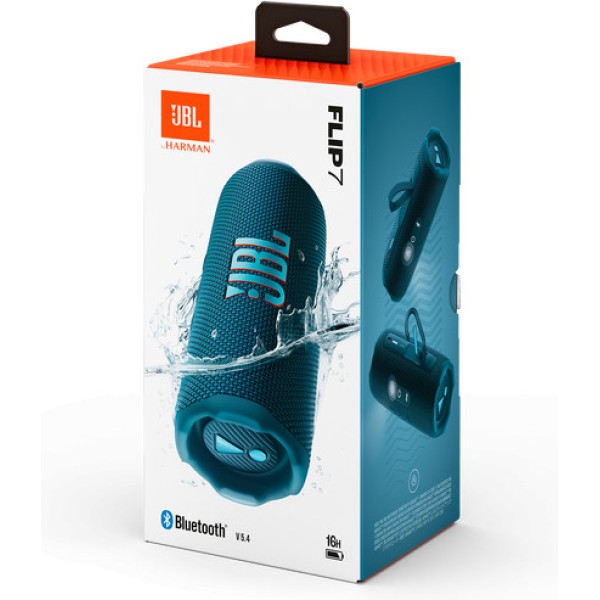 Портативна колонка JBL Flip 7 Blue (JBLFLIP7BLU)
