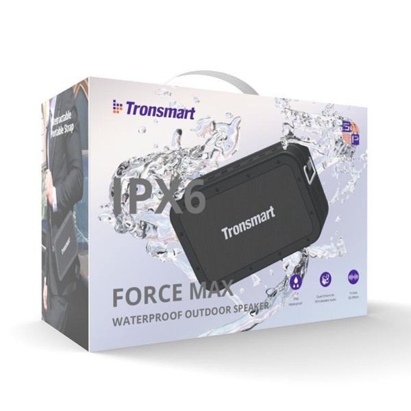 Портативна колонка Tronsmart Force Max Black