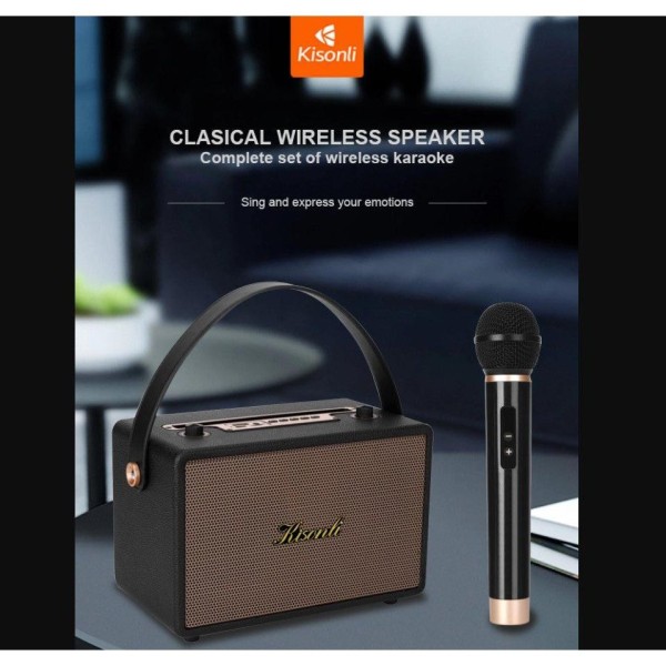 Портативна колонка Kisonli G100 Black