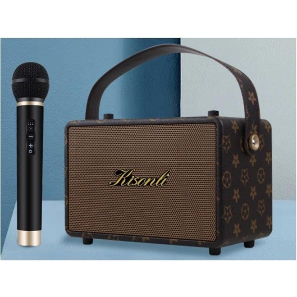 Портативна колонка Kisonli G100 Brown