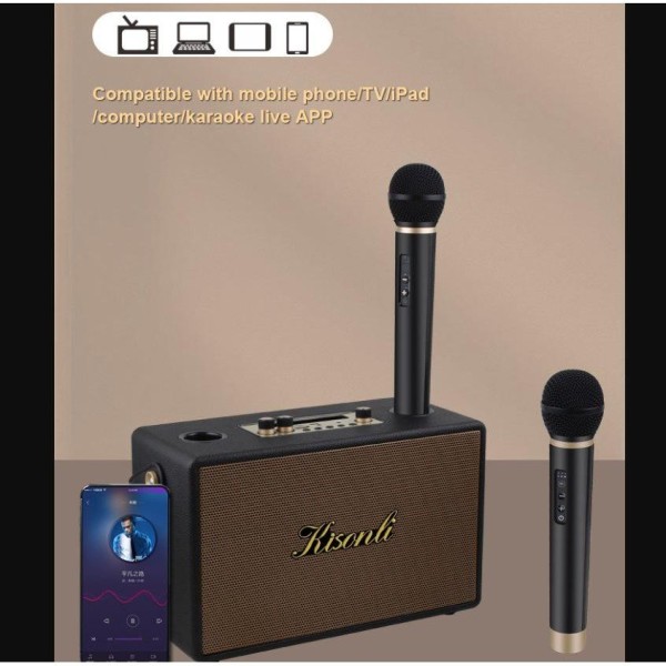 Портативна колонка Kisonli G101 Black