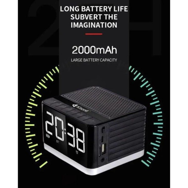 Портативна колонка Kisonli G8 Black