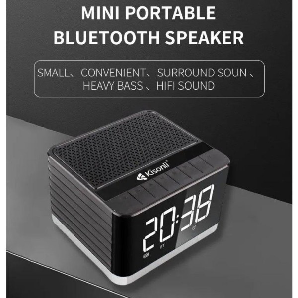 Портативна колонка Kisonli G8 Black