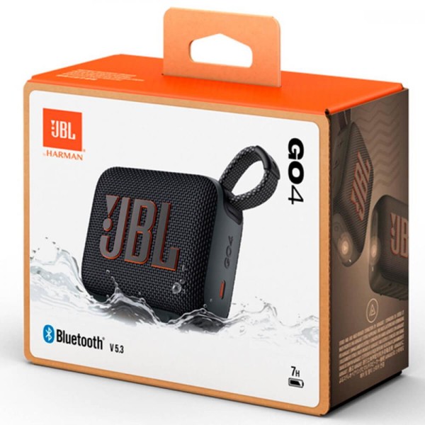 Портативна колонка JBL Go 4 Black (JBLGO4BLK)