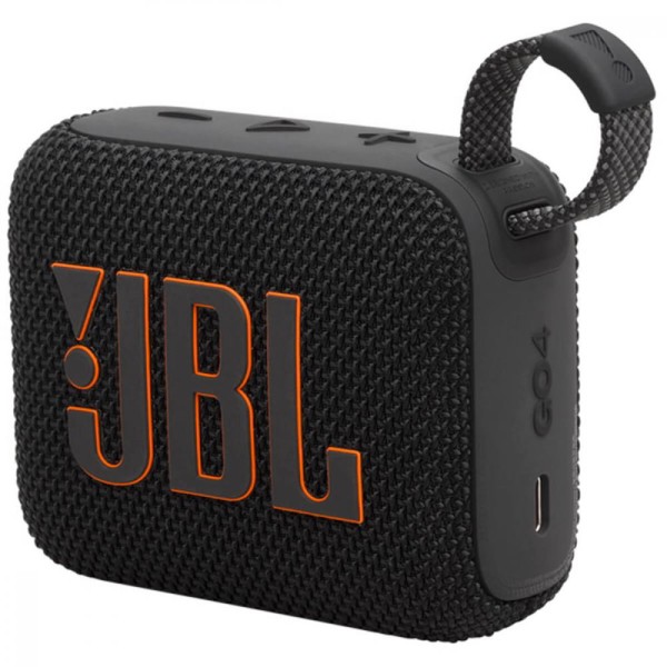 Портативна колонка JBL Go 4 Black (JBLGO4BLK)