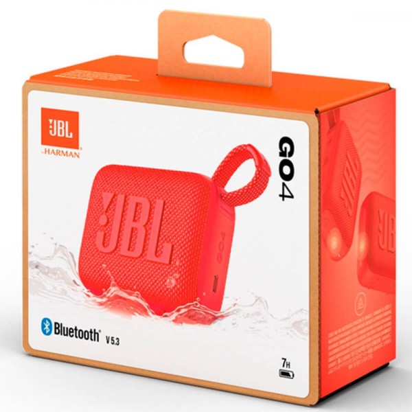 Портативна колонка JBL Go 4 Red (JBLGO4RED)