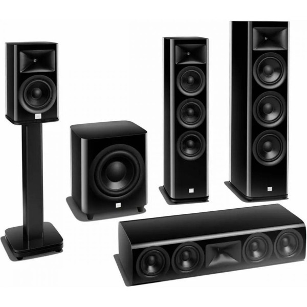 Сабвуфер активний JBL HDI-1200P Black Gloss (JBLHDI1200PBLQ)
